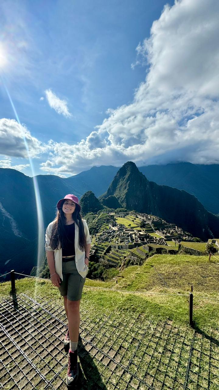 Machupichu sentada